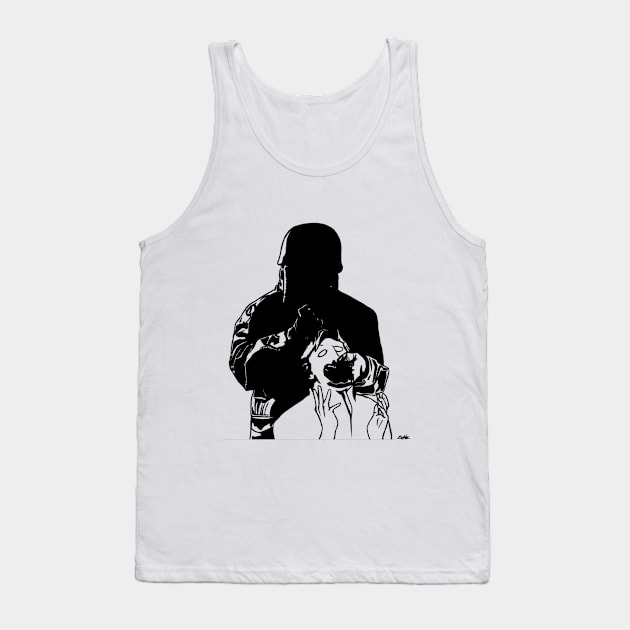 The Prowler Head Stabbin' Tank Top by RebbyTheWolfy